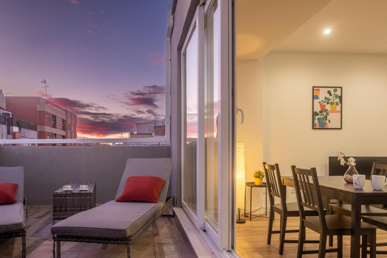 Spacious Penthouse With Private Terrace Valence Extérieur photo